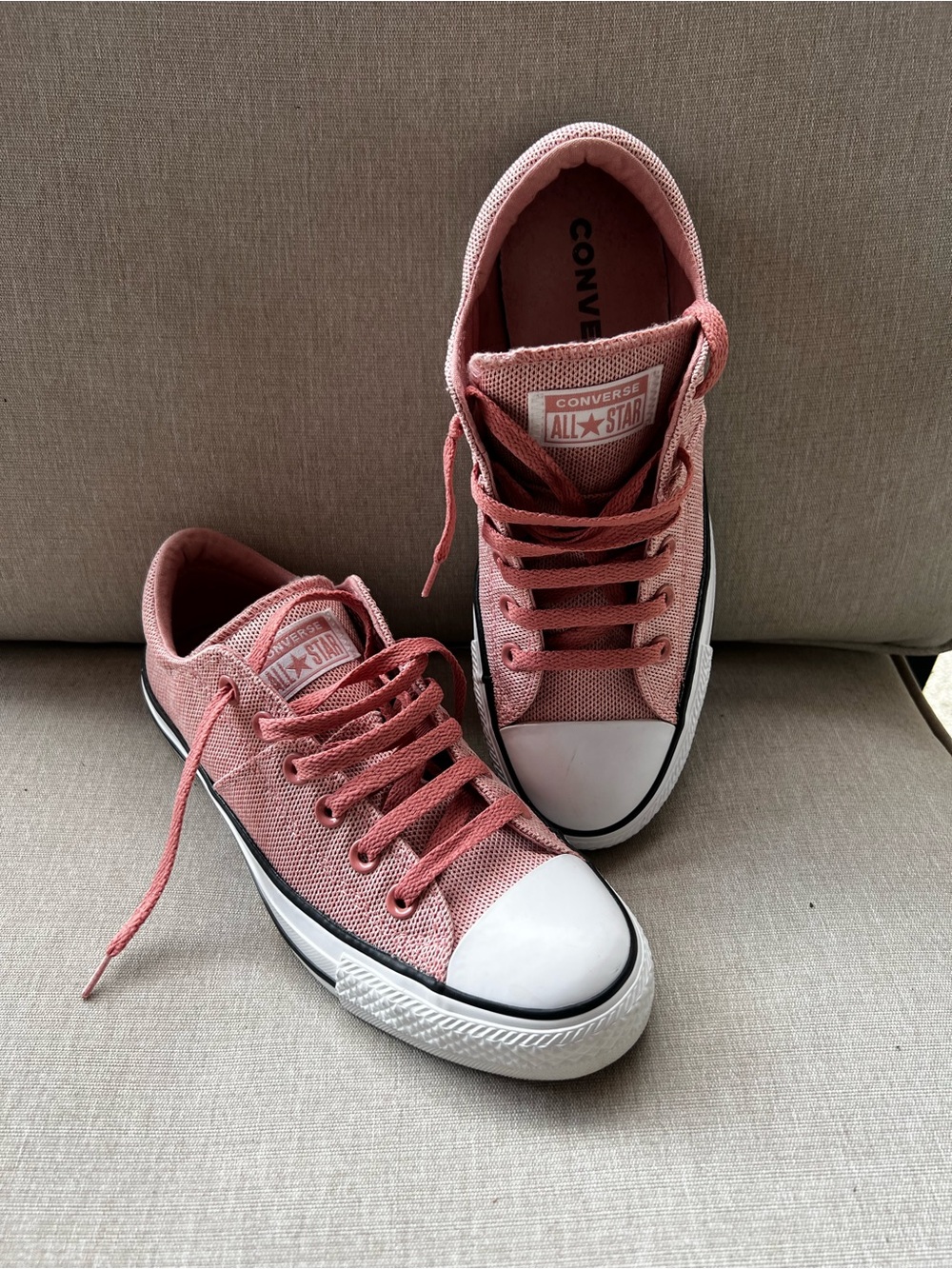 Converse All Star Low Top Sneakers Pink - Picture 3 of 3
